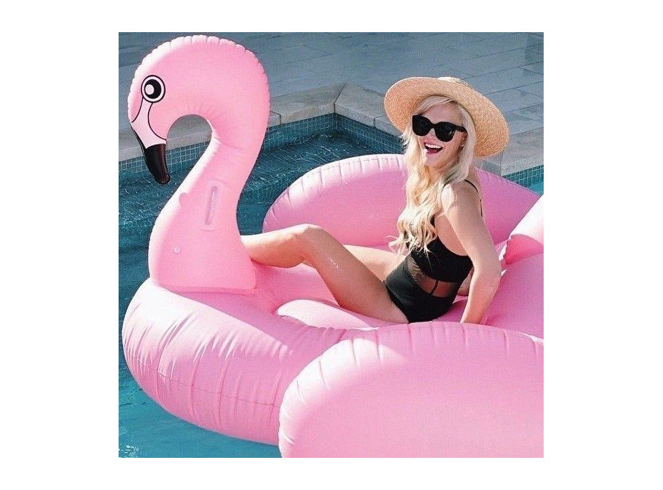Nafukovací plavací lehátko PLAMEŇÁK MAXI