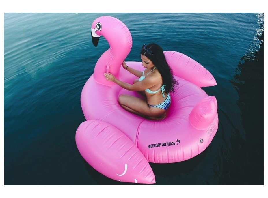 Nafukovací plavací lehátko PLAMEŇÁK MAXI