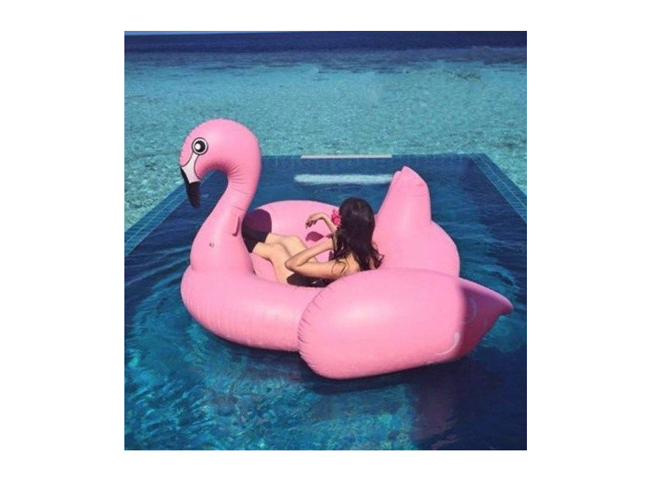 Nafukovací plavací lehátko PLAMEŇÁK MAXI