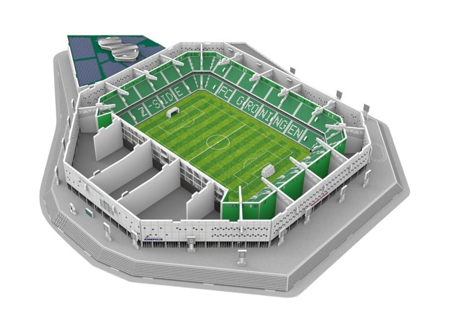 3D PUZZLE STADIUM 3D puzzle Hitachi Capital Mobility Stadion - FC Groningen 111 dílků