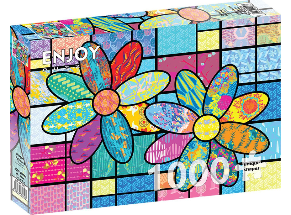 ENJOY Puzzle Designové vzory č.3 1000 dílků