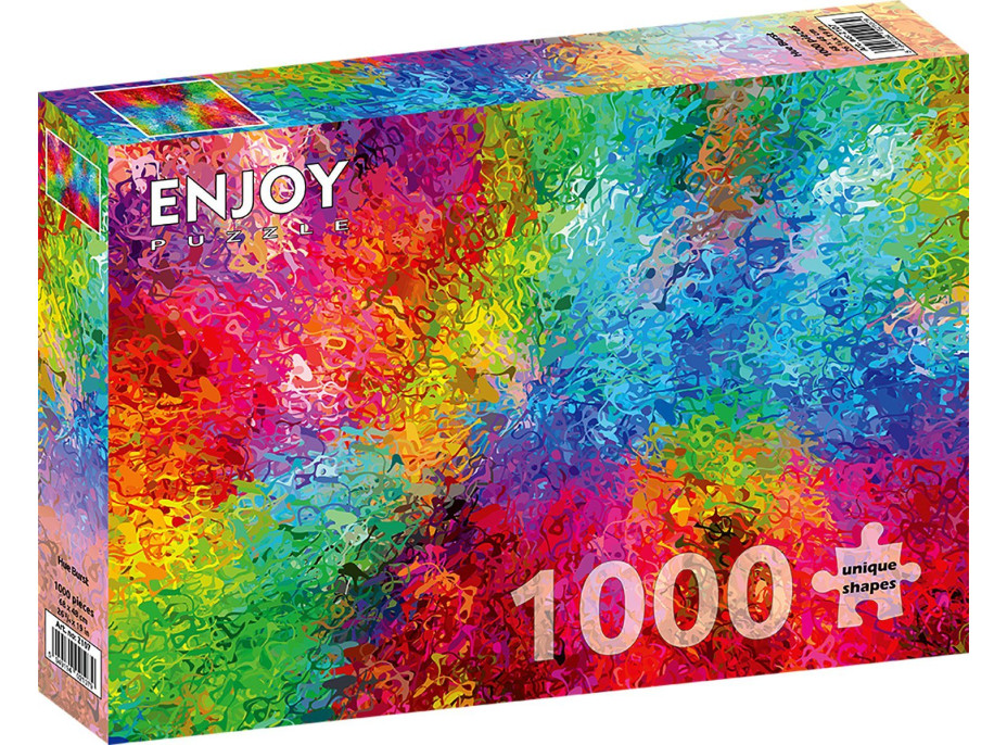 ENJOY Puzzle Výbuch barev 1000 dílků