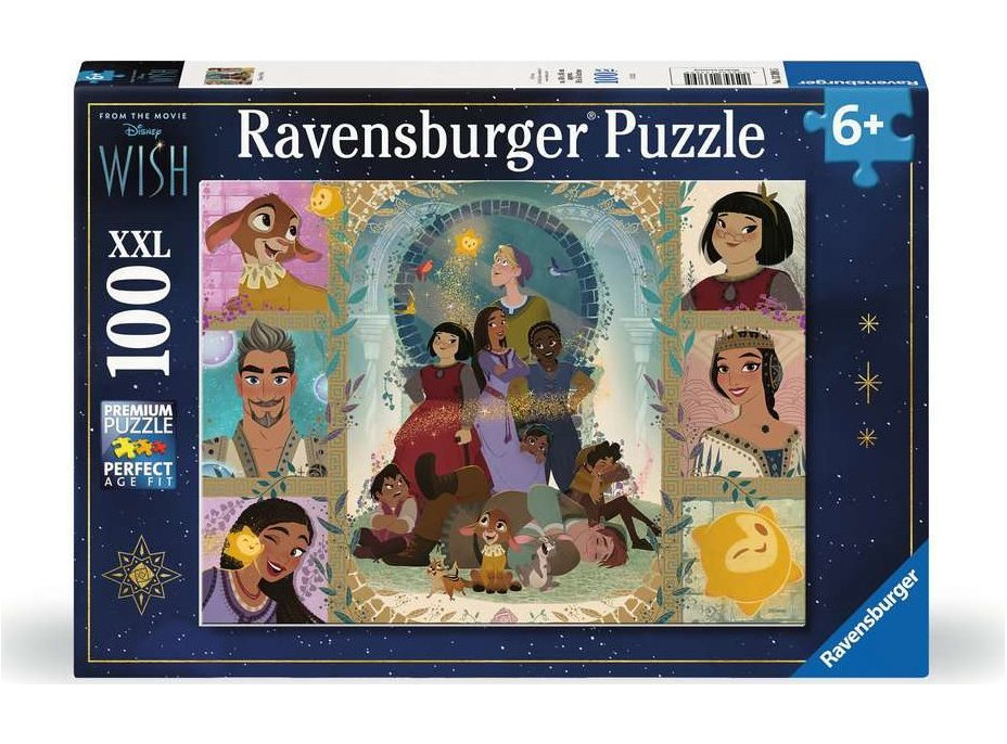 RAVENSBURGER Puzzle Přání XXL 100 dílků