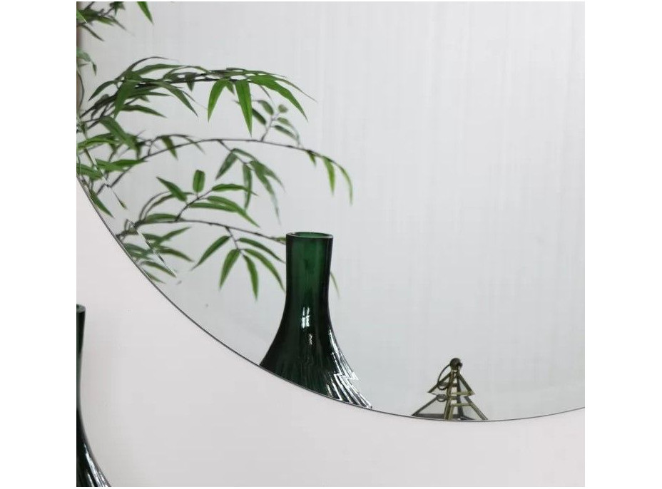 Kulaté zrcadlo LOFT 50 cm - bezrámové