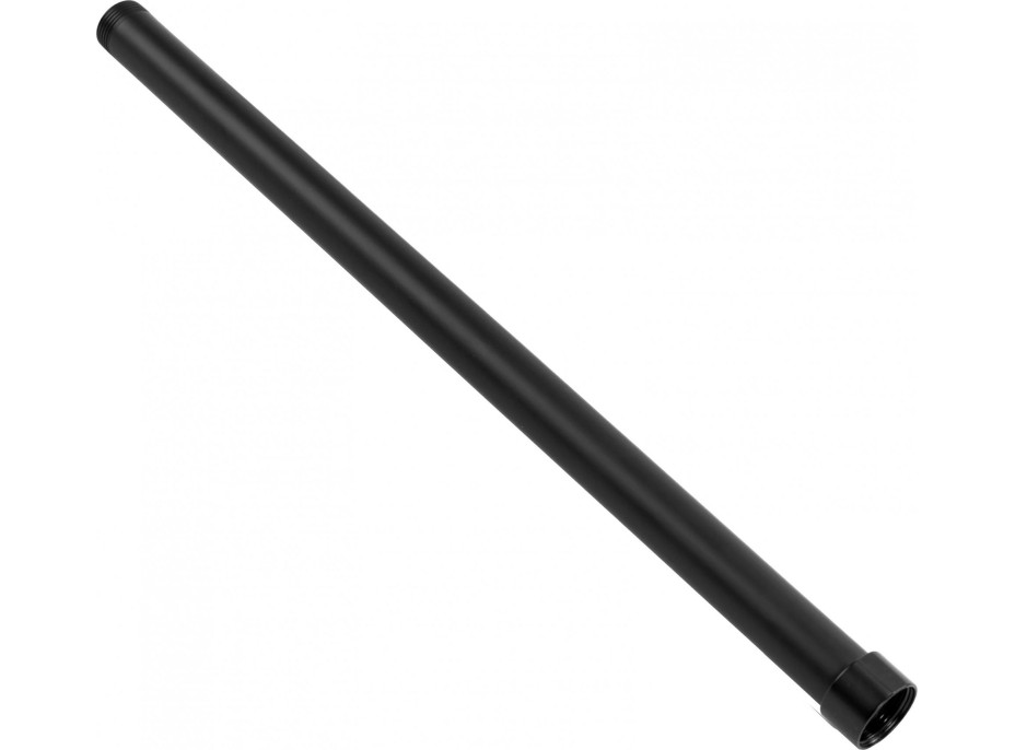 Adaptér k prodloužení sprchové tyče REA - 51,5 cm - černý matný