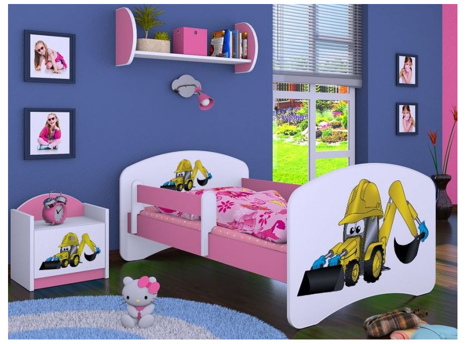 Dětská postel bez šuplíku 200x90 cm BAGR