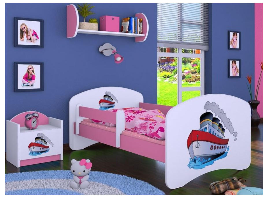 Dětská postel bez šuplíku 200x90 cm LODIČKA