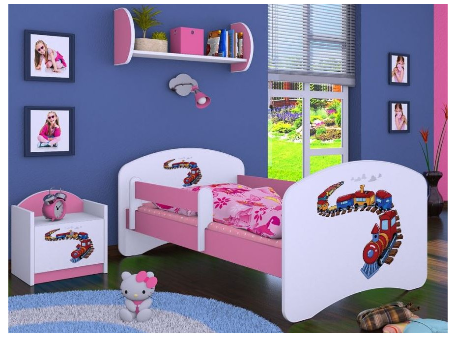 Dětská postel bez šuplíku 200x90 cm MAŠINKA