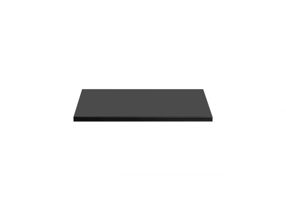 Deska na skříňku pod umyvadlo SANTANO BLACK 60 cm - černá matná
