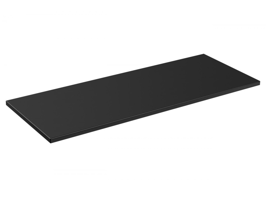 Deska na skříňku pod umyvadlo SANTANO BLACK 140 cm - černá matná
