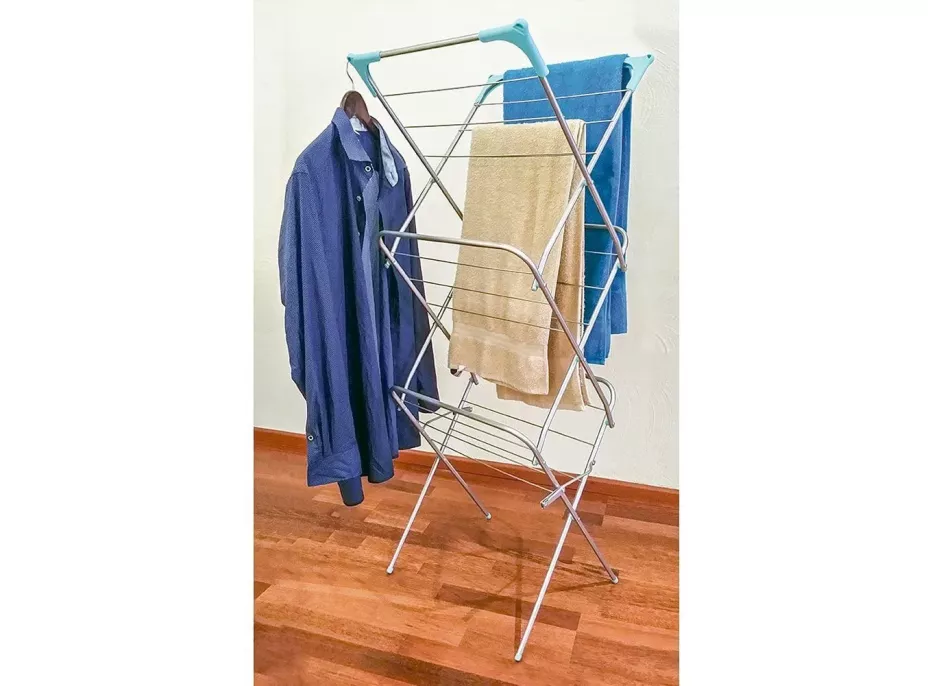Skládací sušák na prádlo – MULTI - bílý