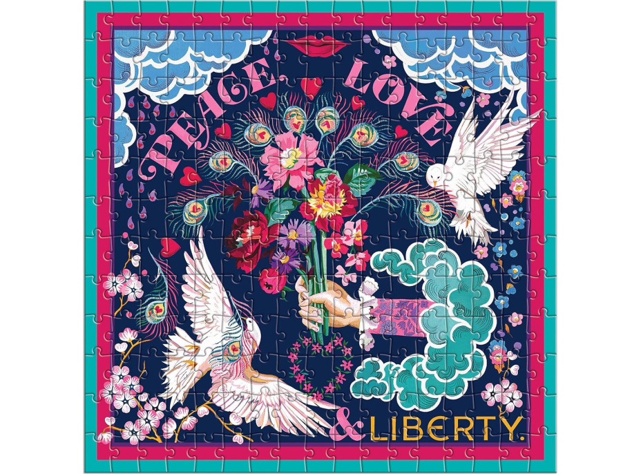 GALISON Čtvercové puzzle Liberty: Síla lásky 4x200 dílků