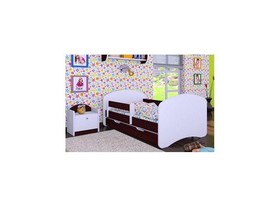 Dětská postel se šuplíkem 200x90 cm HAPPY bez motivu