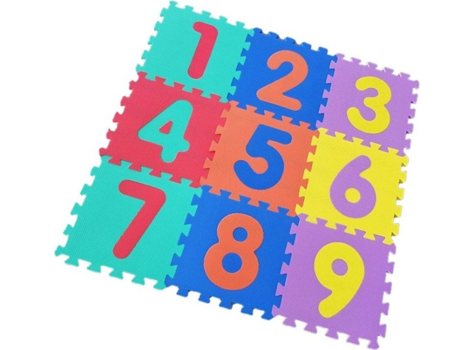 Pěnové puzzle Čísla (30x30)