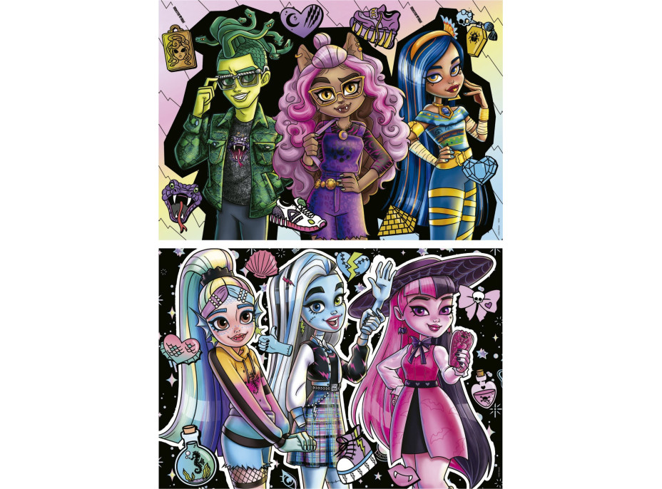 EDUCA Puzzle Monster High 2x100 dílků