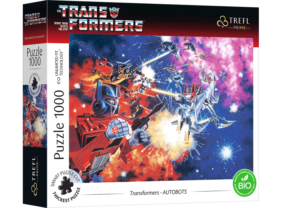 TREFL Puzzle UFT Transformers: Autoboti 1000 dílků