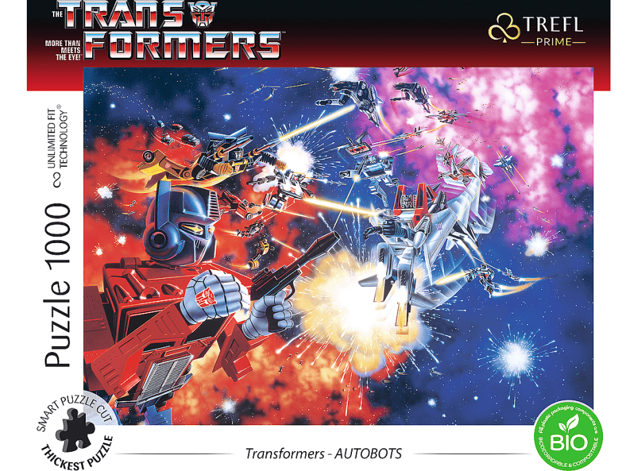 TREFL Puzzle UFT Transformers: Autoboti 1000 dílků