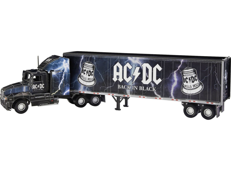 3D puzzle Kamion s přívěsem AC/DC 128 dílků