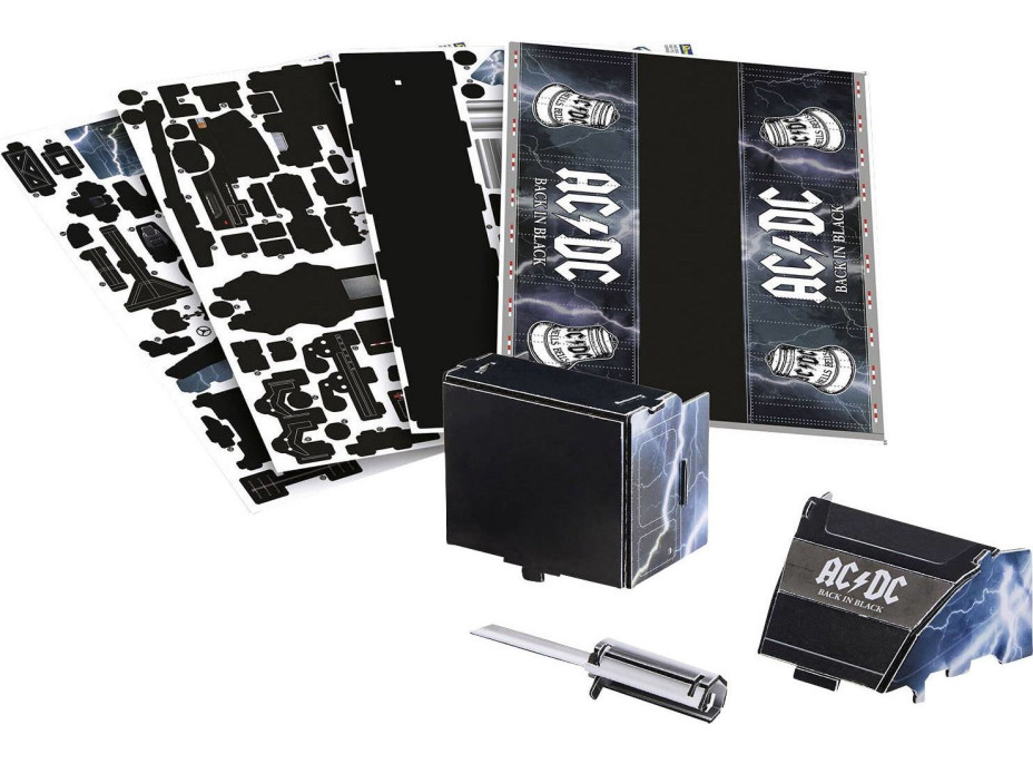 3D puzzle Kamion s přívěsem AC/DC 128 dílků