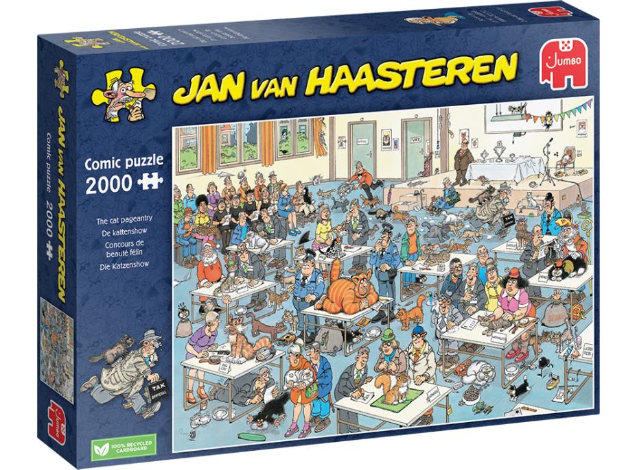 JUMBO Puzzle JvH Kočičí přehlídka 2000 dílků