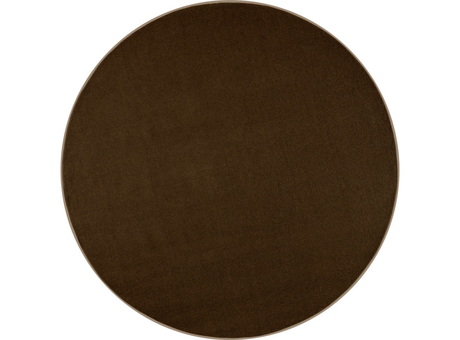 Kusový koberec Nasty 101154 Braun kruh