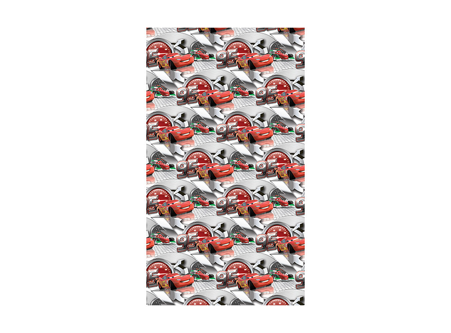 Dětský závěs DISNEY - CARS - Blesk McQueen - 140x245 cm