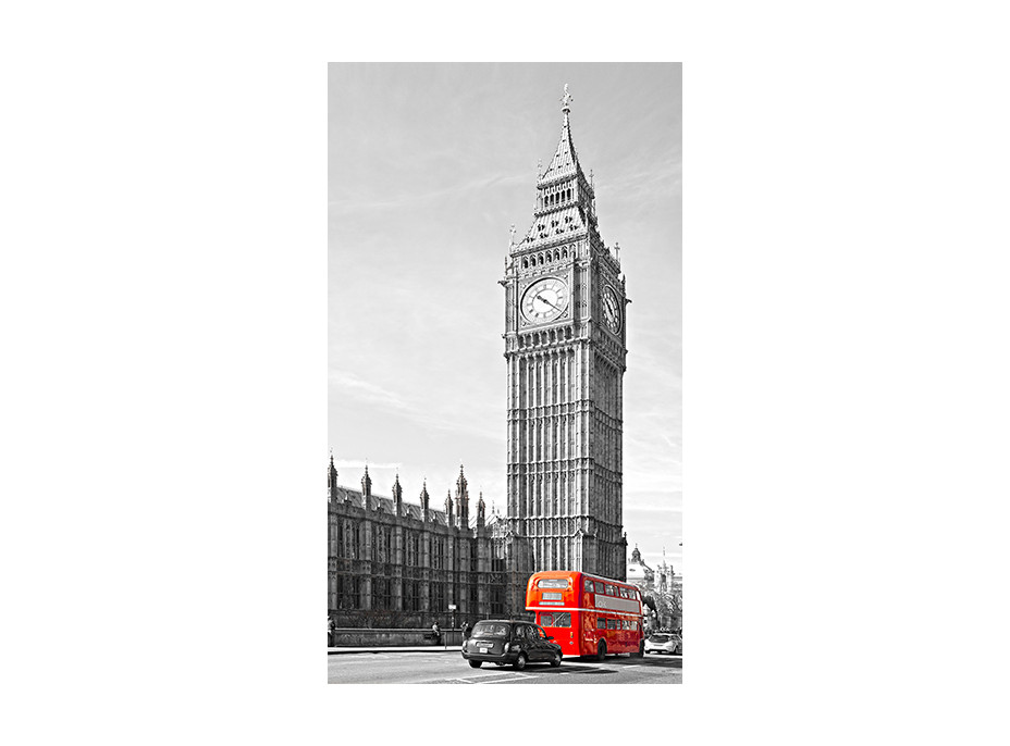 Designový závěs - Big Ben - 140x245 cm