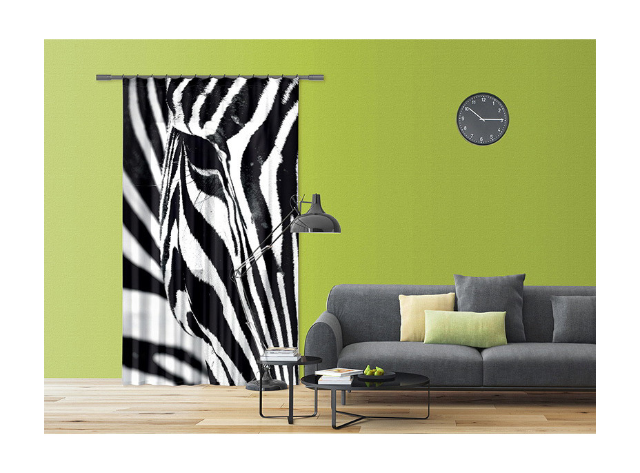 Designový závěs - Zebra - 140x245 cm