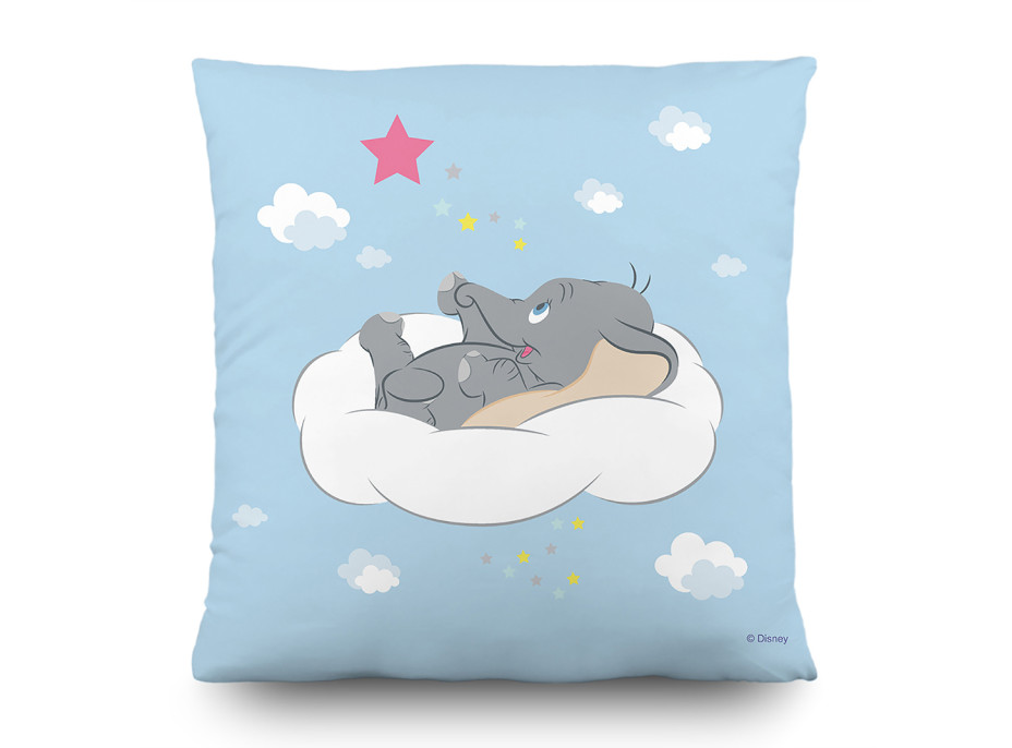 Dětský polštářek DISNEY - Dumbo na oblaku snů 40x40 cm