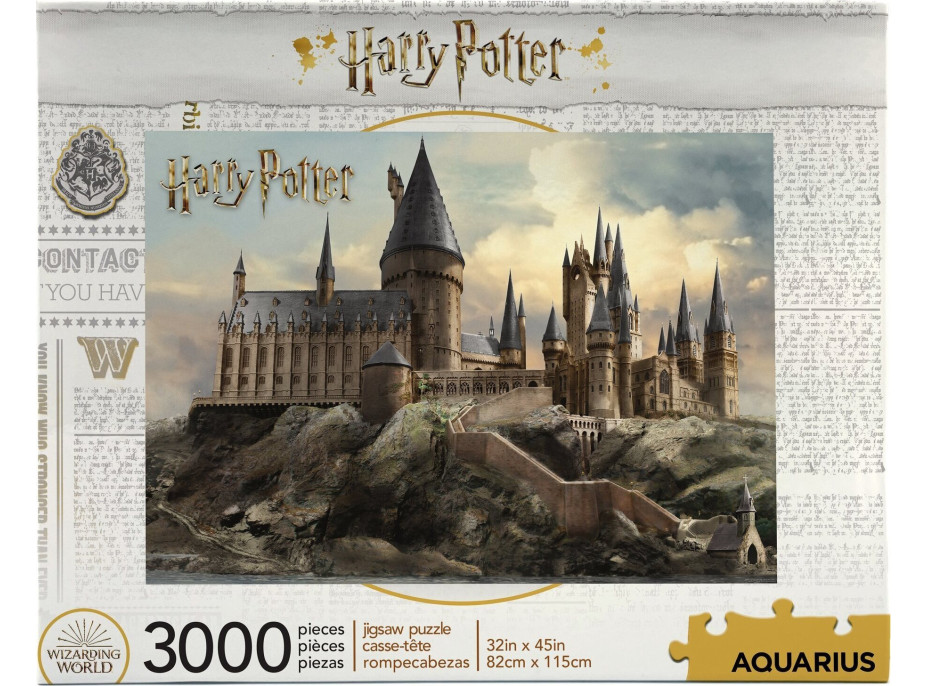 AQUARIUS Puzzle Harry Potter: Bradavice 3000 dílků