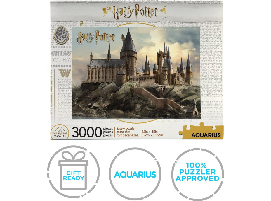 AQUARIUS Puzzle Harry Potter: Bradavice 3000 dílků