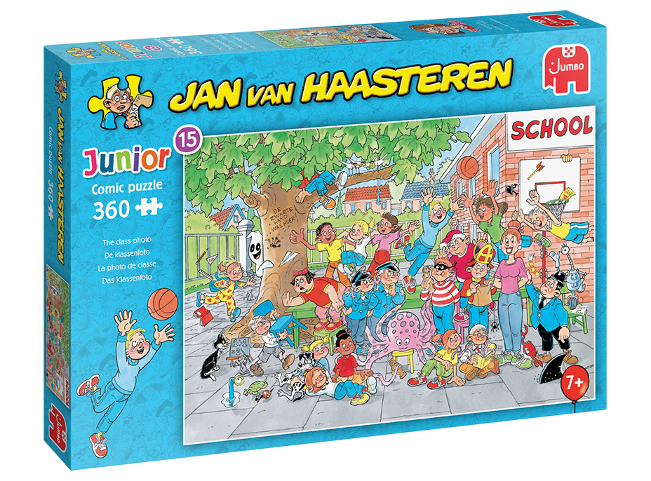 JUMBO Puzzle JvH Junior 15: Třídní foto 360 dílků