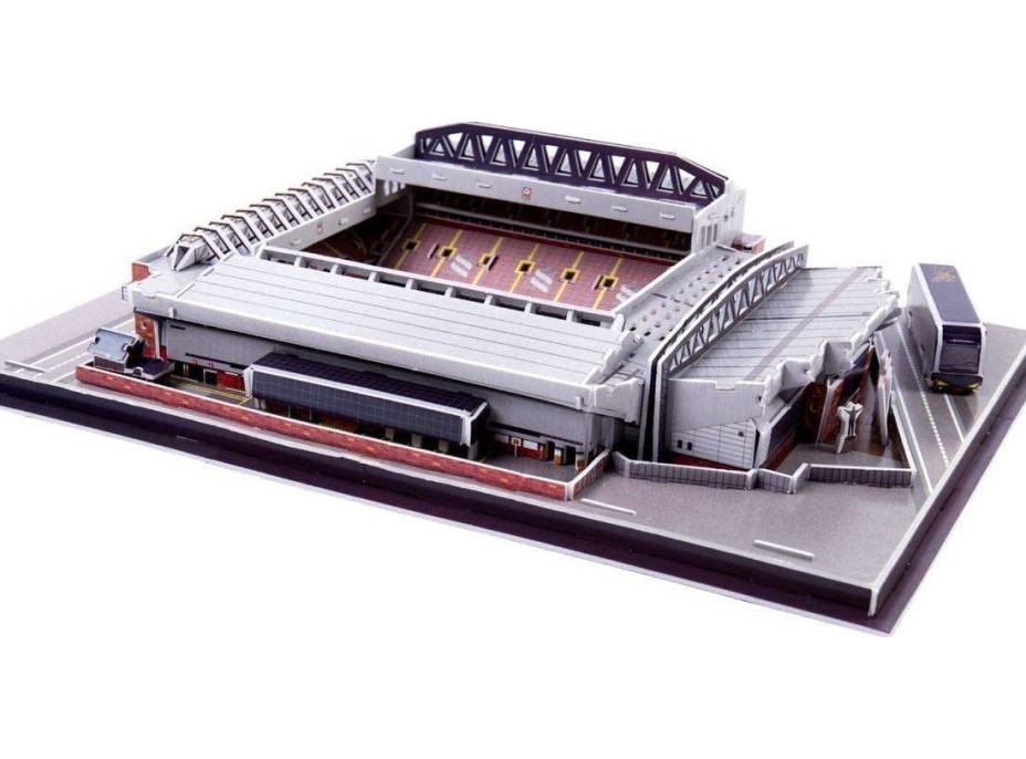 CLEVER&HAPPY 3D puzzle Stadion Anfield - FC Liverpool 165 dílků