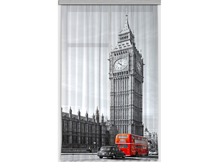 Designový závěs - Big Ben - 140x245 cm