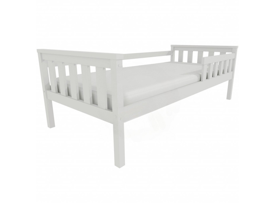 Dětská postel z masivu borovice FRANK - 200x90 cm - bílá