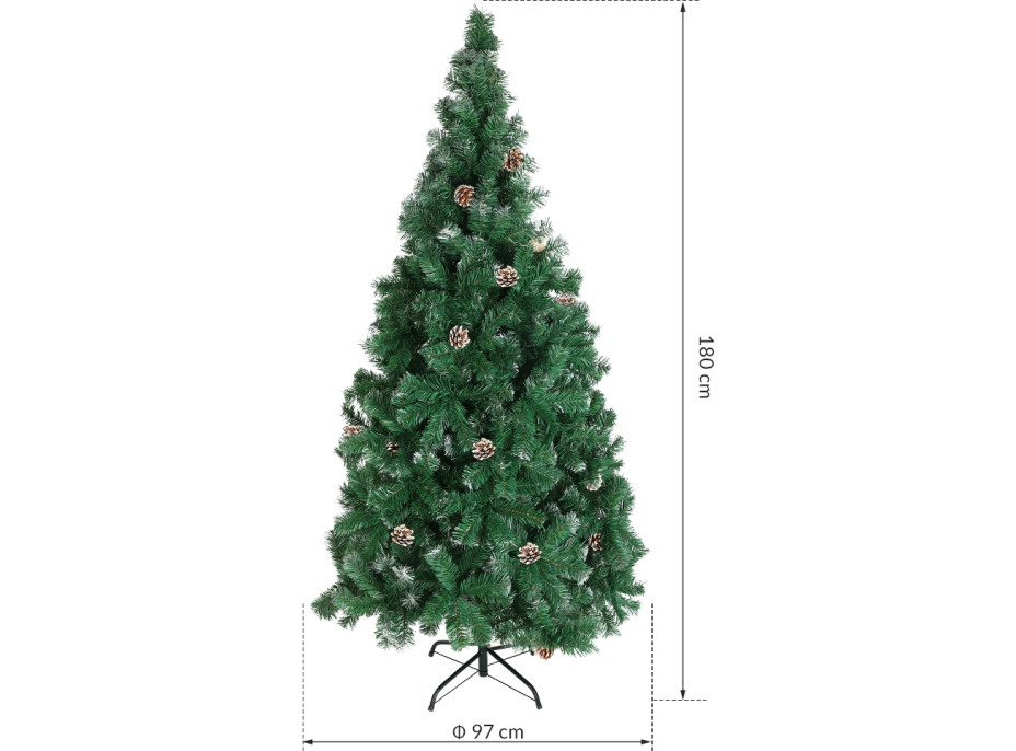 Vánoční stromeček EVE smrk 180 cm