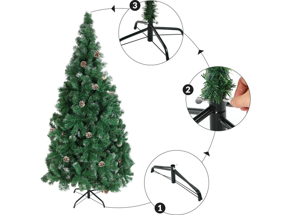 Vánoční stromeček EVE smrk 180 cm
