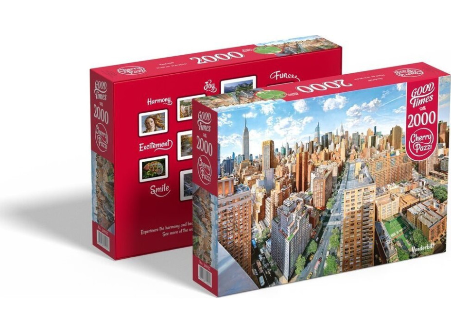CHERRY PAZZI Puzzle Empire, New York 1000 dílků