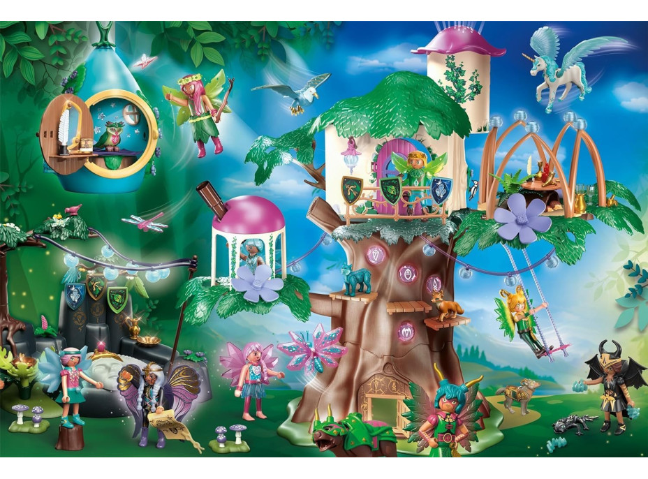 SCHMIDT Puzzle Playmobil Ayuma: Kouzelný les víl 100 dílků