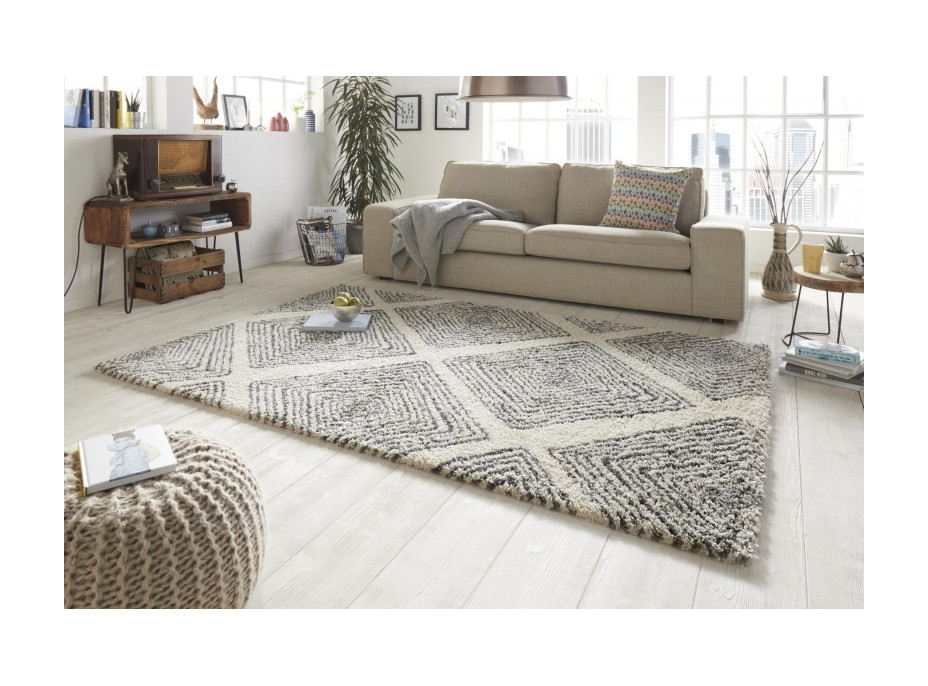 Kusový koberec Allure 102762 creme grey