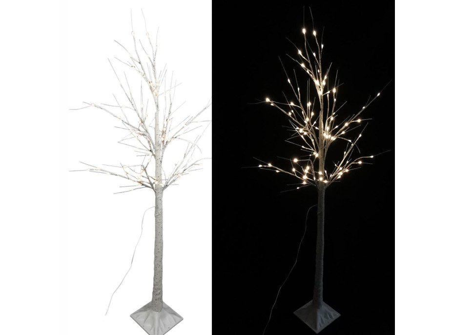 Vánoční LED březový stromek - 150 cm - 96 LED