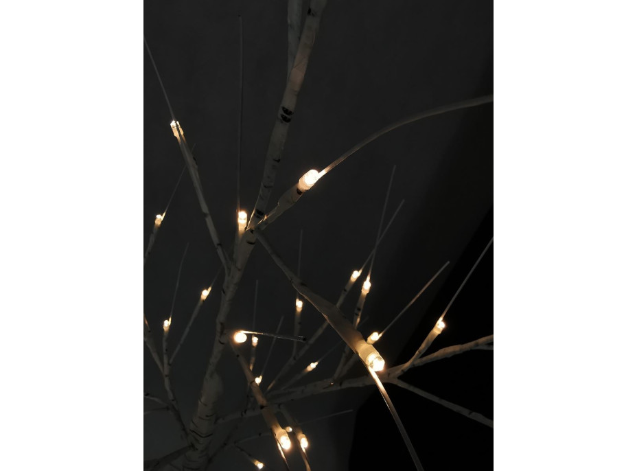 Vánoční LED březový stromek - 150 cm - 96 LED