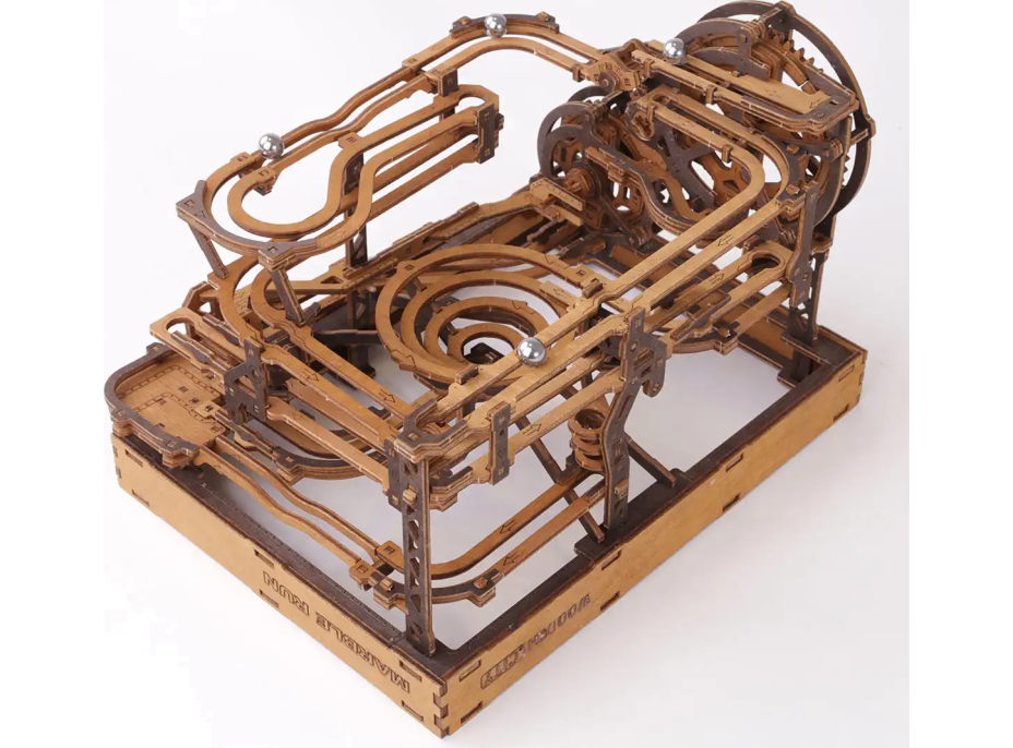 WOODEN CITY 3D dřevěné puzzle Kuličková dráha 265 dílků