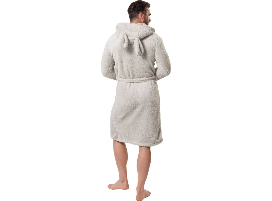 Pánský župan TEDDY - šedý