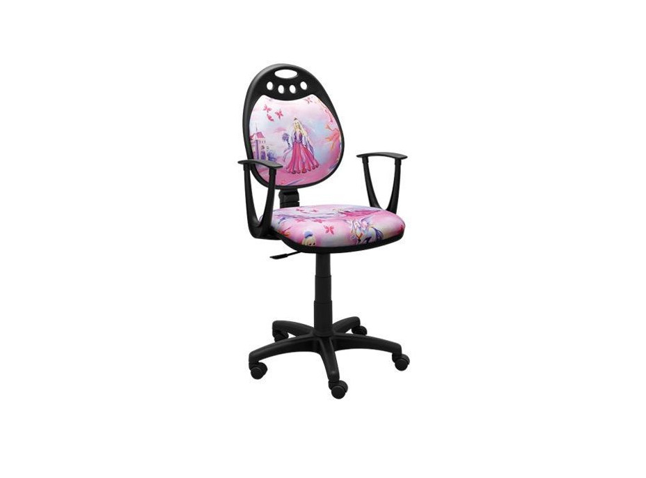 Dětská otočná židle MIA - PINK