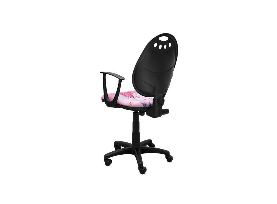 Dětská otočná židle MIA - PINK