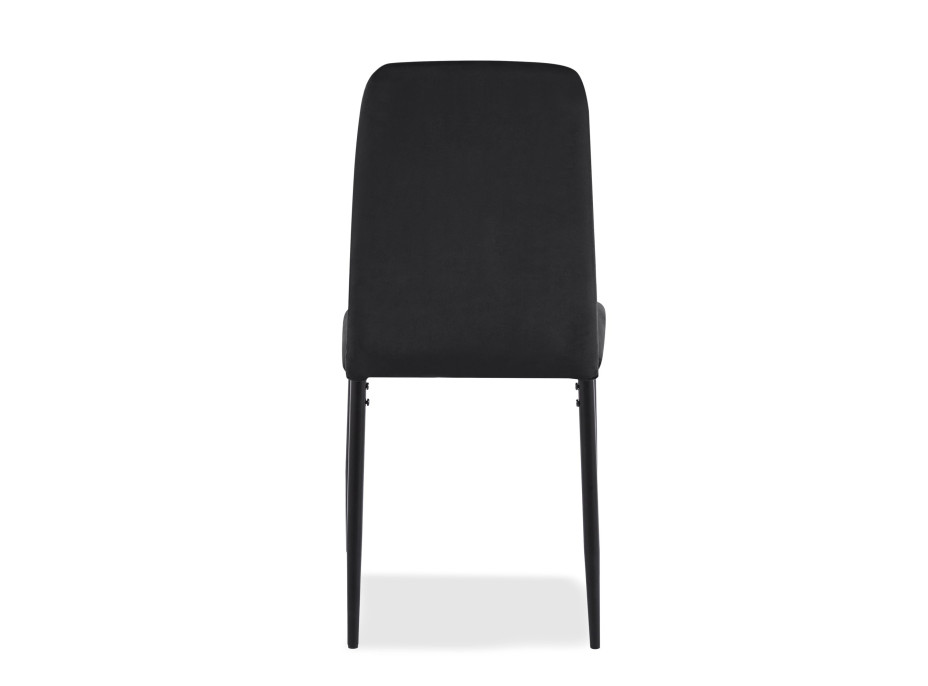 Jídelní židle MAVERIK VELVET - černá