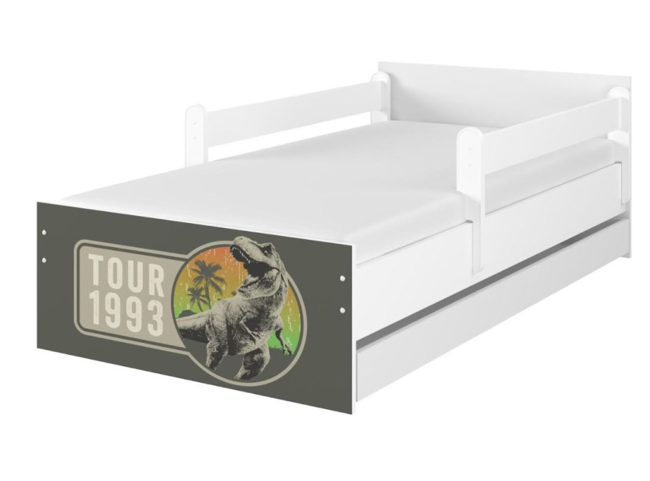 Dětská postel MAX - 160x80 cm - Jurský svět - Tour 1993