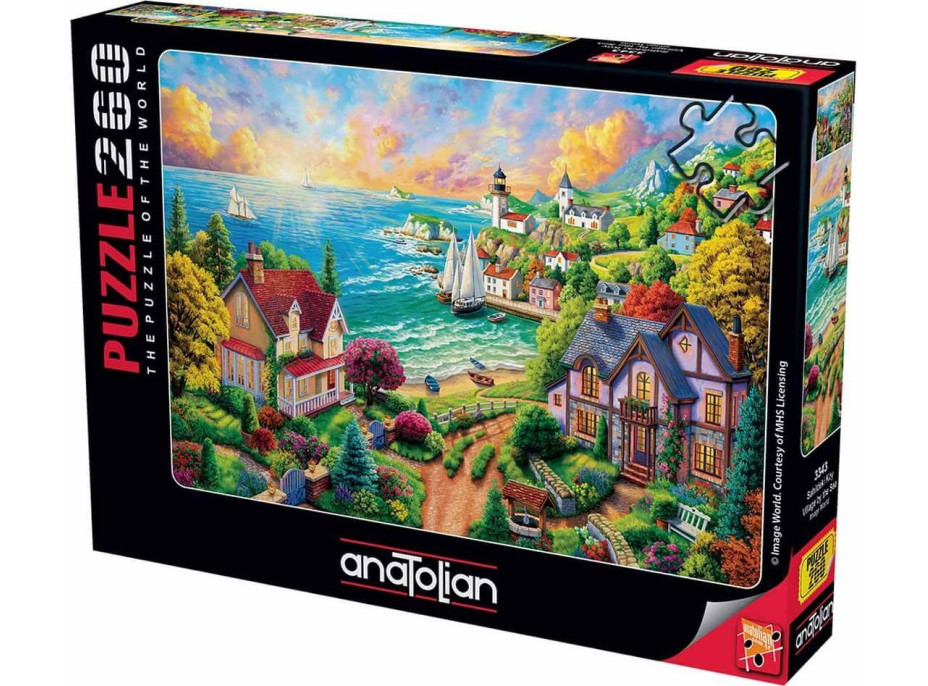 ANATOLIAN Puzzle Vesnička u moře 260 dílků