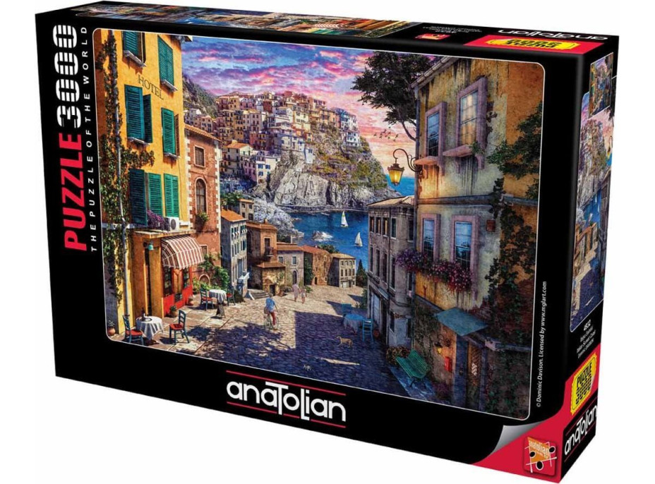 ANATOLIAN Puzzle Italské pobřeží 3000 dílků